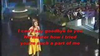 CANT SAY GOOD BYE TO YOU HELEN REDDY Video
