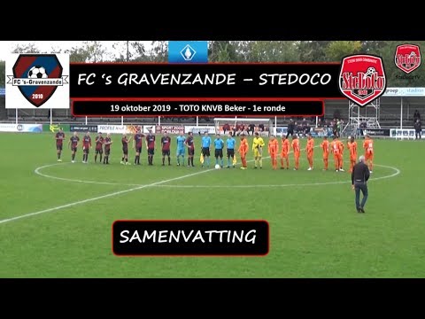 Samenvatting FC 's Gravenzande - SteDoCo  (1e ronde TOTO KNVB Beker, 19/10/19)