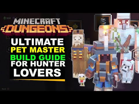 Minecraft Dungeons - PET MASTER (Build Guide)