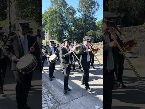 Banda Musical de Paço de Sousa na procissão em honra do Santo do Monte em Louro, Famalicão 2026