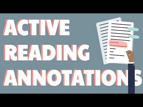 How to Read Actively and Critically: Annotation Strategies
