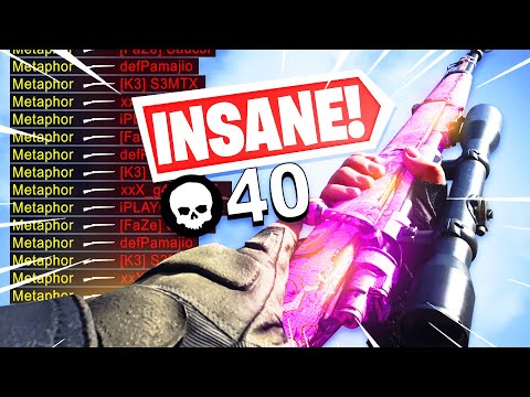 I DROPPED 40 KILLS WITH MY KAR98K IN WARZONE INSANE SNIPES