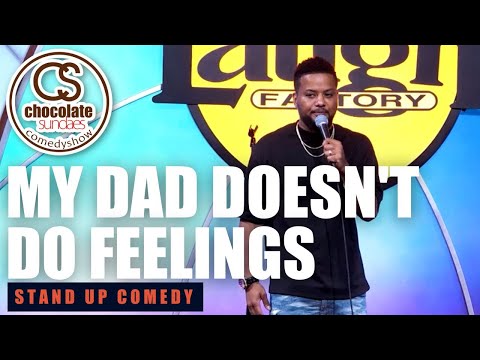 My Dad Doesn't Do Feelings - Comedian Ron G - Chocolate Sundaes Stand Up Comedy