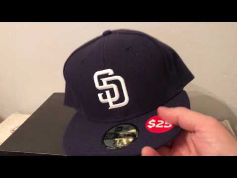 San Diego Padres New Era Cap Blue Baseball MLB Hat