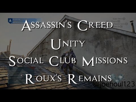 Assassin's Creed: Unity - Social Club Missions: Roux's Remains - PS4