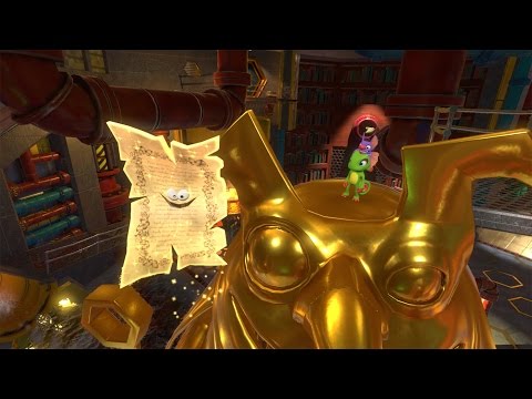 Yooka Laylee Hivory Towers/Hub All Pages and Upgrades Guide