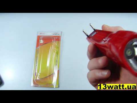 Обзор ручного аккумулятрного фонаря Yajia yj 1028T