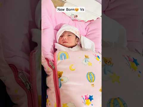 NewBorn Vs NOW🧿 #newborn #newbornbaby #cutebaby #babyshort #babyshorts #shorts #short #rishabh