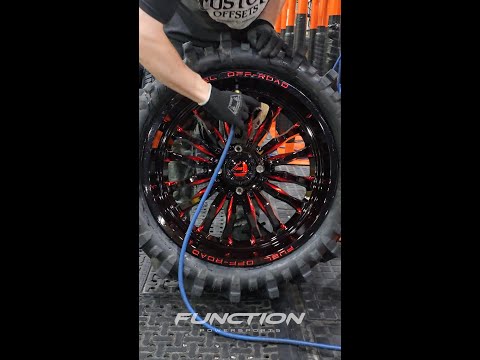 Get your rig Mud Ready with a set of 22x7 Fuel ARCs and 33x9.5 EFX Moto Slayers