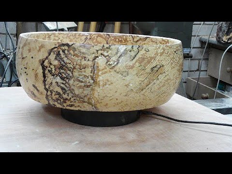 Probably the best bowl i have ever turned a spalted Ash bowl #44 Wood turning