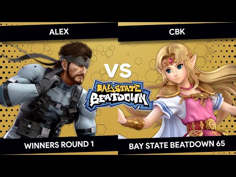 Bay State Beatdown 65 - Alex (Snake) vs. CBK (Zelda) - Winners Round 1