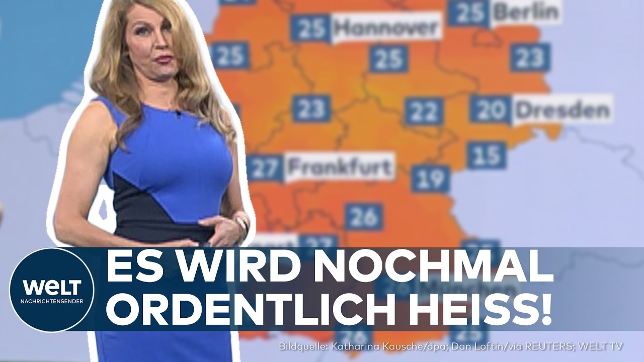 WETTER IN DEUTSCHLAND: Der Sommer beschert bis zu 29 Grad! Freundlicher Sonne-Wolken-Mix