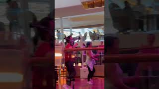 Enjoying some afternoon fun on Celebrity Edge, Alaska Cruise.