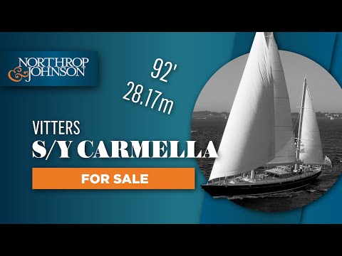 S/Y CARMELLA for Sale | 92’ (28.17m) Vitters Sailing Yacht | N&J Yacht Tour