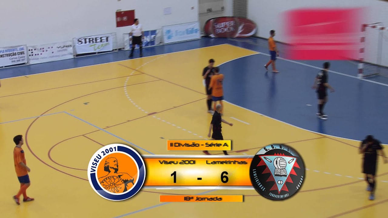 Viseu 2001 vs Lameirinhas | Resumo
