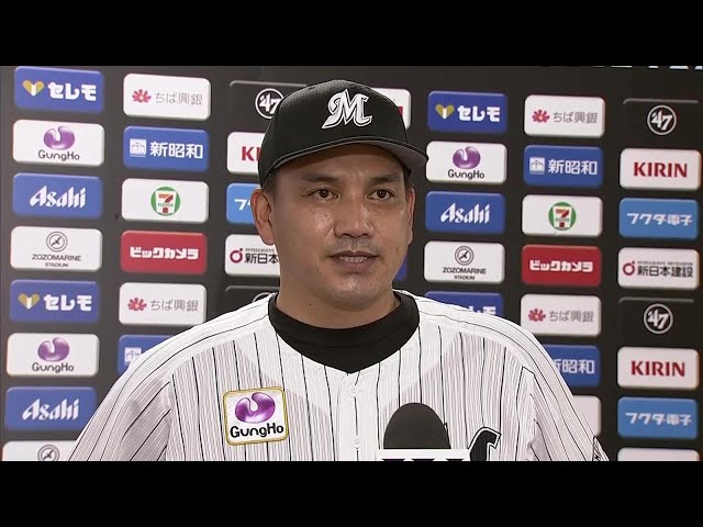 9/10 マリーンズ・井口監督 試合後インタビュー