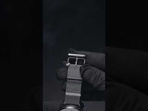 Sternglas Hamburg Mecha Quarz silberfarben grau S01-HC10-FI04