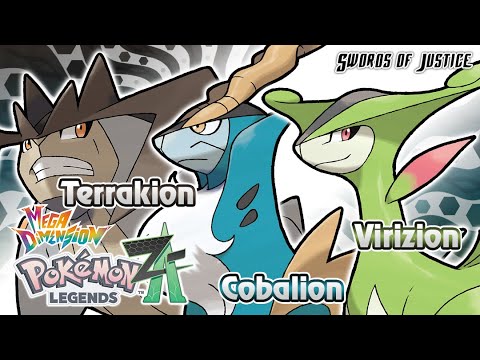 Pokémon Legends: Z-A - Cobalion, Terrakion, Virizion & Keldeo Battle Music (HQ)