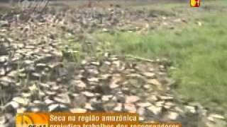 Região amazônica: seca atrapalha Censo 2010