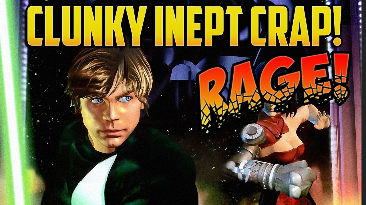 WORST FIGHTING GAME EVER! Star Wars Masters Of Teras Kasi!