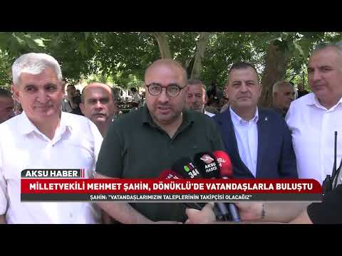 Mehmet Şahin'den Uludaz-Dönüklü Ziyareti! Sorunlar Yerinde Dinlendi, Çözüm Mesajı Verildi