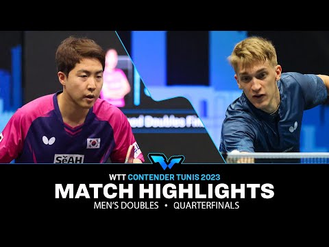 An/ Lim vs Allegro/ Lambiet | MD QF | WTT Contender Tunis 2023