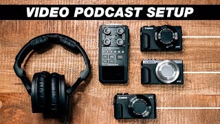 How to Setup a Video Podcast with Multiple Microphones and 3 Camera Angles