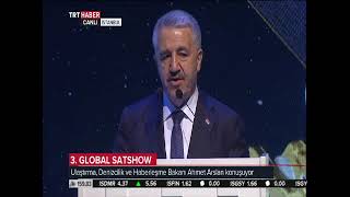 Ahmet Arslan - TRT Haber canlı yayın - 3 Global 