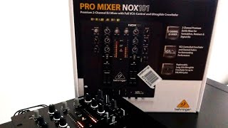 Video thumbnail for Unboxing Pro Dj Mixer - BEHRINGER NOX101 by THEROLOUNBOX