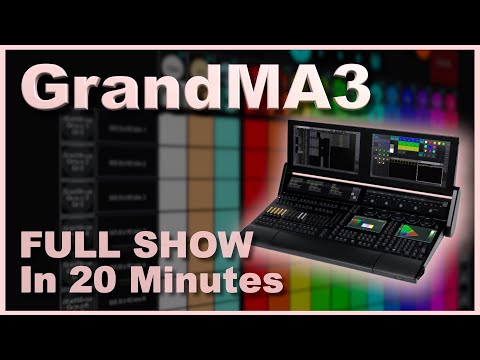 GrandMA3 - Ready for show in 20 minutes!