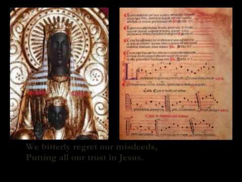 Medieval music - Laudemus Virginem (Montserrat Codex)