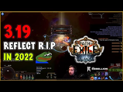 ⚡ POE 3.19 ⚡ Zizaran - Reflect R.I.P in 2022