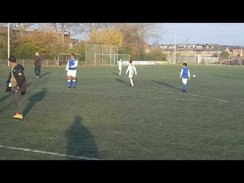 2e helft | Deel 1/3 | Spijkenisse JO11-2 - LMO JO11-1 op 18-11-2017 in 4K