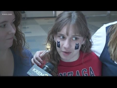 Gonzaga students react to heartbreaking loss to Texas Tech in Elite Eight