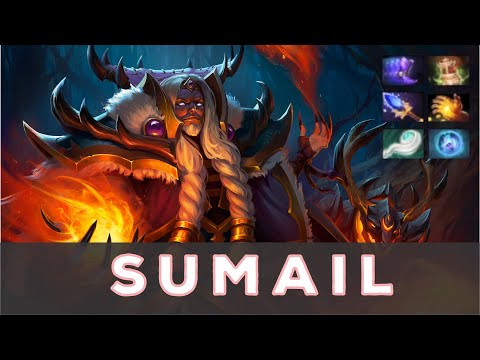 SUMAIL - INVOKER DOTA 2 7.23 KING OF MIDLANE GAMEPLAY BUILD | DOTA 2 PRO PLAYER GAMEPLAY
