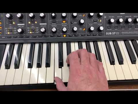Moog Sub 37 Tribute Edition 2010s - Black image 9