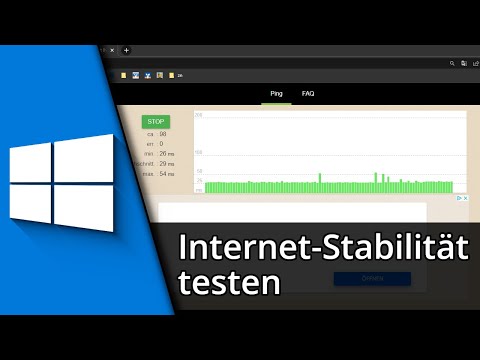 Internet Stabilität testen | Internet Stabilität überwachen ✅ Tutorial