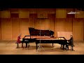 Igor Strawinsky: Concerto per due Pianoforti Soli, III Quattro variazioni - Klavierduo Neeb