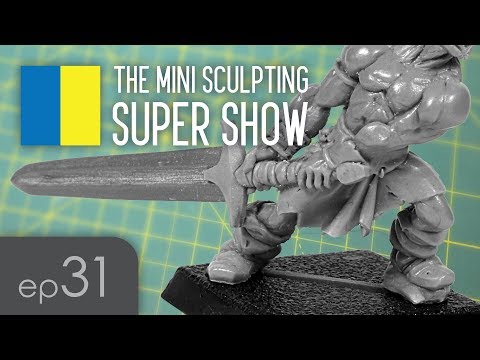 Mini Sculpting Super Show 31 - Sculpting Barbarian Boots