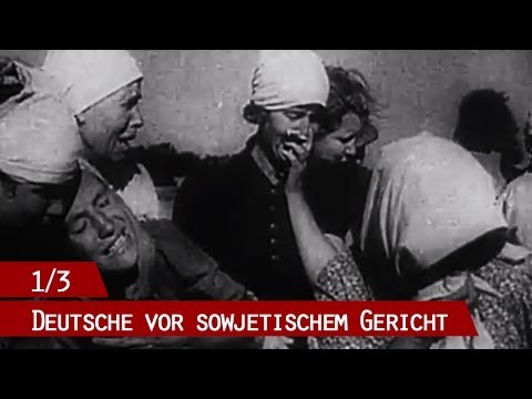 The Kharkov Trial (1/3) - Germans before a Soviet military court