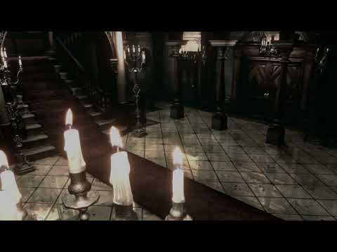 Resident Evil Mansion Hall Ambience with Relaxing Music (10 Hours)