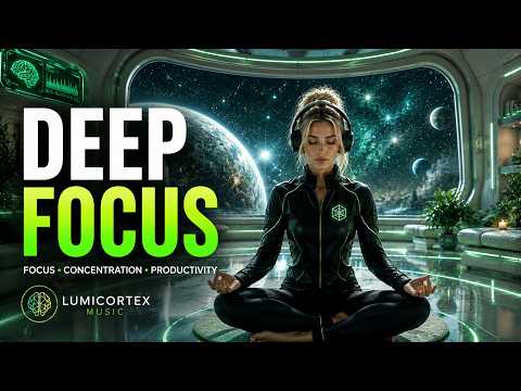 🧠 Deep Focus | Futuristic Music for Concentration & Productivity