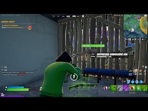 Fortnite mezmer skin gameplay