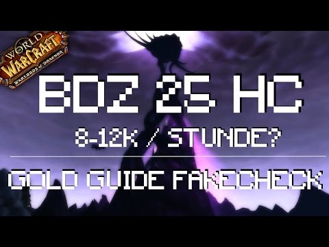 8-12K Gold pro Stunde? BDZ 25HC - Fakecheck!