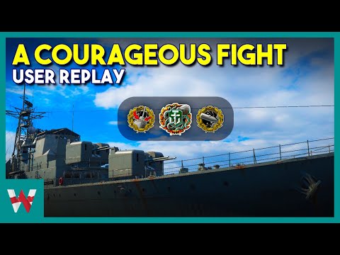 A Daring Skirmish - World of Warships Replay