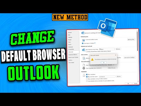 Outlook Change Default Browser