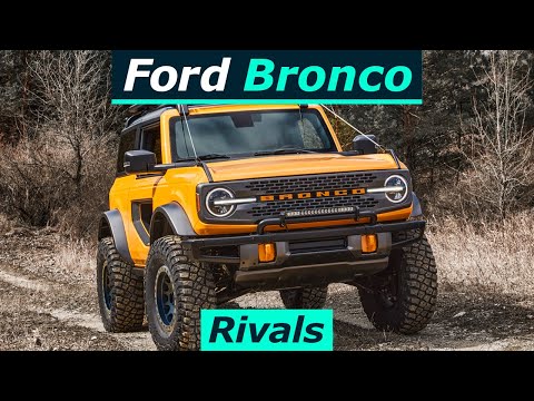 2021 Ford Bronco vs Jeep Wrangler vs Toyota 4Runner vs Land Rover Defender Design Comparison