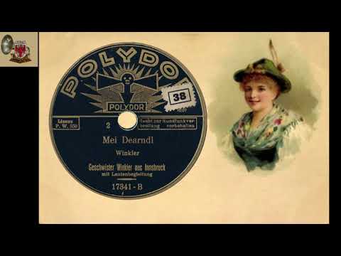 MEI DEARNDL - Franz Winkler mit Schwester Albertine