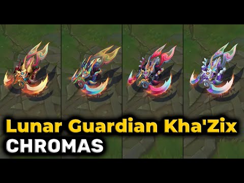 Lunar Guardian Kha'Zix Chromas - League of Legends