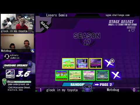 SG at GU 17.10 - glock in my toyota (Mr. Game & Watch) vs. Motobug (Sonic) - Project M LSF